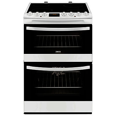 Zanussi ZCV68310WA Avanti Electric Cooker, White Zanussi ZCV68310WA Avanti Electric Cooker, White